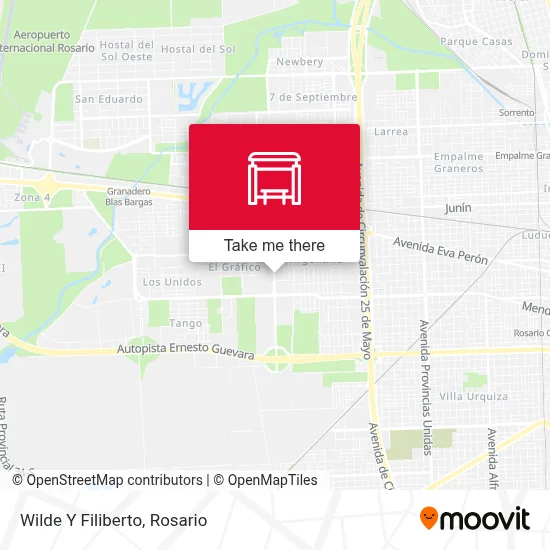 Wilde Y Filiberto map