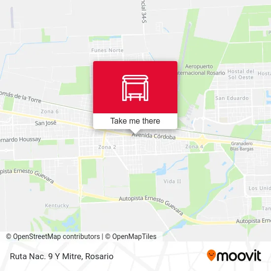 Ruta Nac. 9 Y Mitre map