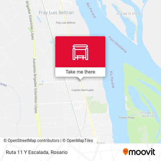 Ruta 11 Y Escalada map