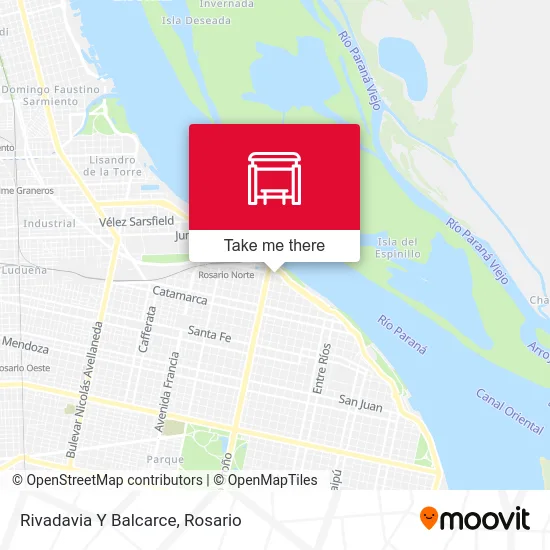 Rivadavia Y Balcarce map