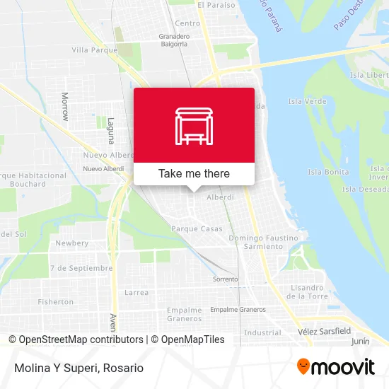 Molina Y Superi map