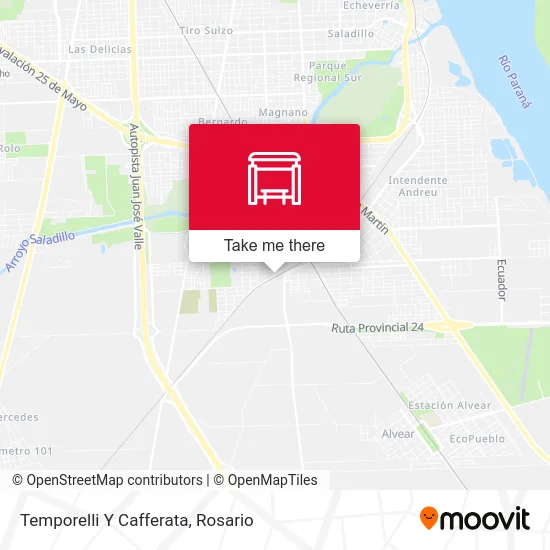 Temporelli Y Cafferata map