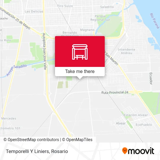 Temporelli Y Liniers map