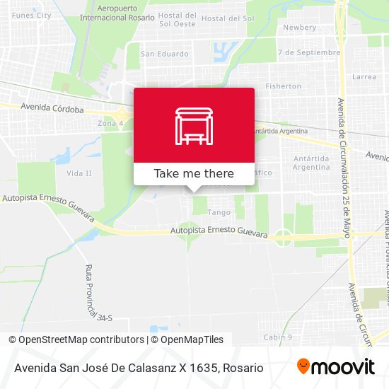 Avenida San José De Calasanz X 1635 map