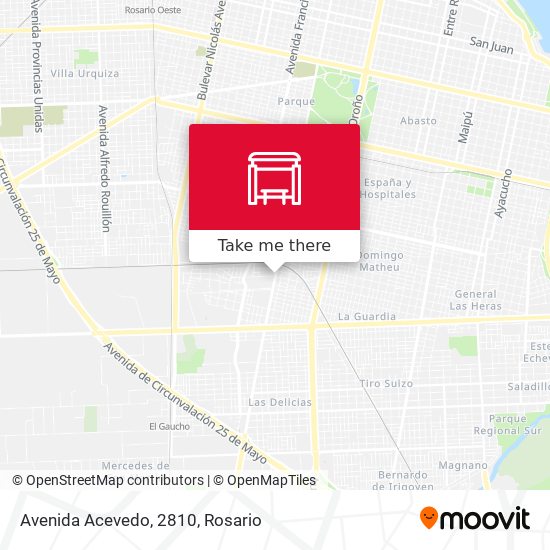 Avenida Acevedo, 2810 map