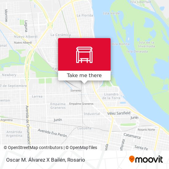 Oscar M. Álvarez X Bailén map