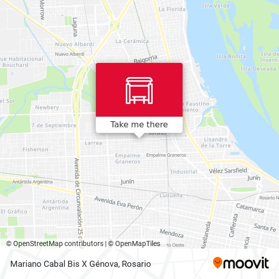Mariano Cabal Bis X Génova map