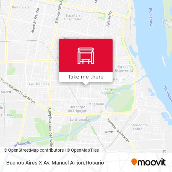 Buenos Aires X Av. Manuel Arijón map