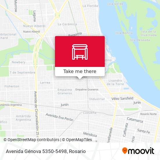 Avenida Génova 5350-5498 map