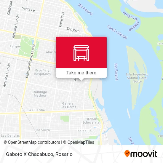 Gaboto X Chacabuco map