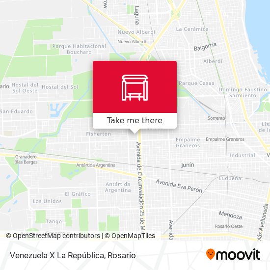 Venezuela X La República map