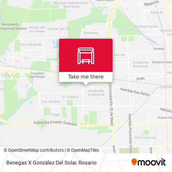 Mapa de Benegas X González Del Solar