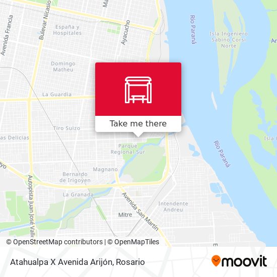 Atahualpa X Avenida Arijón map