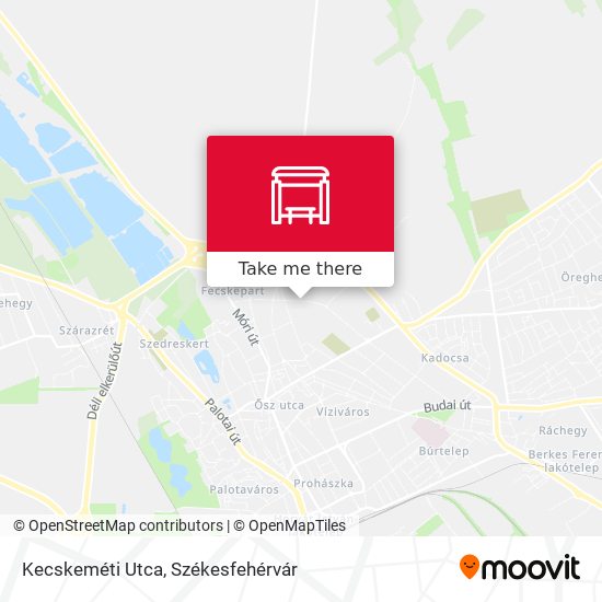 Kecskeméti Utca map