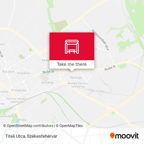 Titeli Utca map
