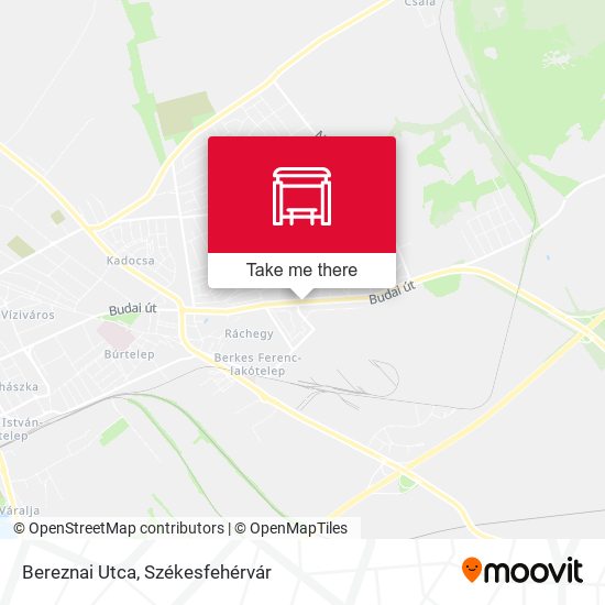 Bereznai Utca map