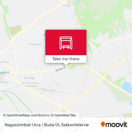 Nagyszombati Utca / Budai Út map