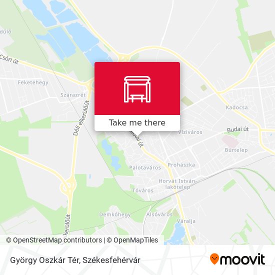 György Oszkár Tér map