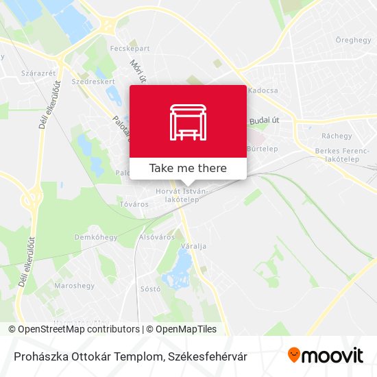 Prohászka Ottokár Templom map