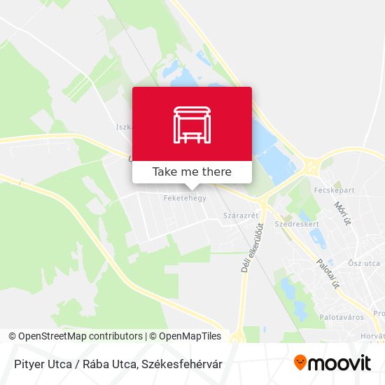 Pityer Utca / Rába Utca map