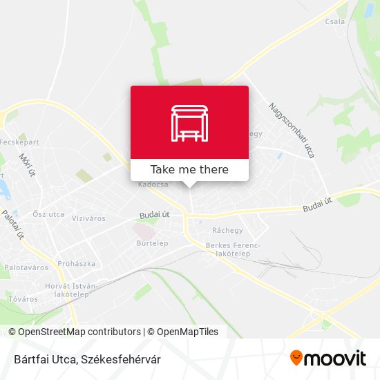 Bártfai Utca map