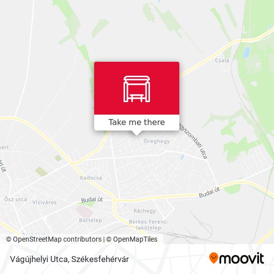 Vágújhelyi Utca map