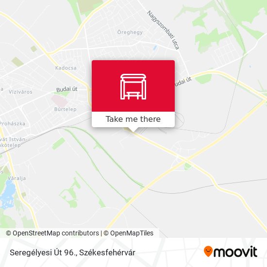 Seregélyesi Út 96. map