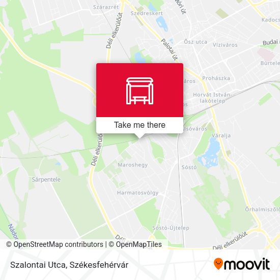 Szalontai Utca map