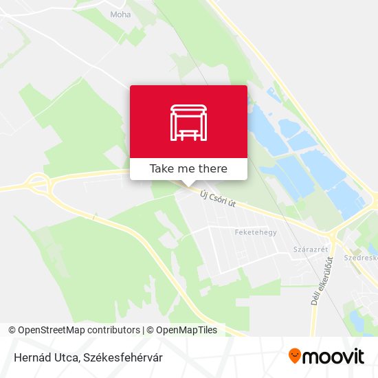 Hernád Utca map