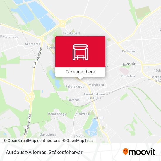 Autóbusz-Állomás map