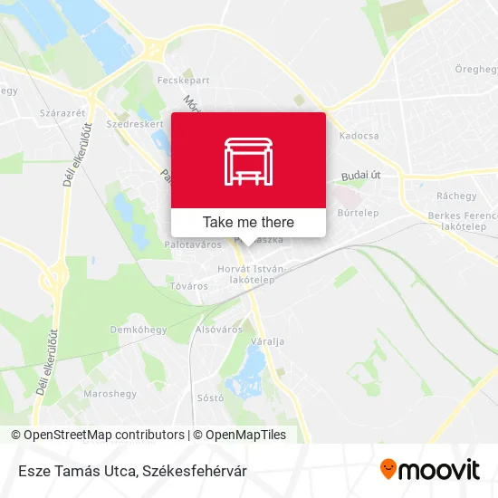 Esze Tamás Utca map