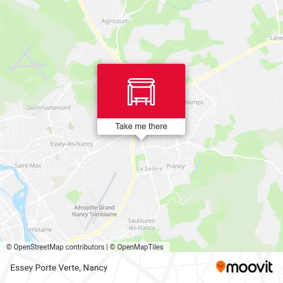 Essey Porte Verte map