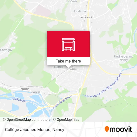 Collège Jacques Monod map