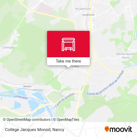 Collège Jacques Monod map