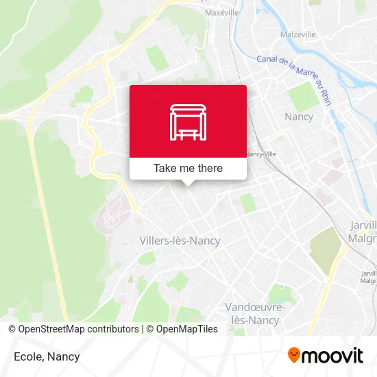 Ecole map