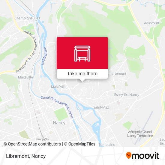 Libremont map