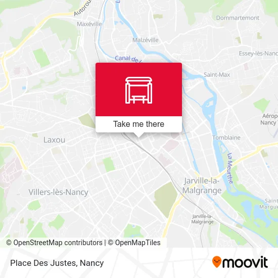 Place Des Justes map
