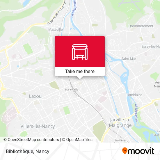 Bibliothèque map