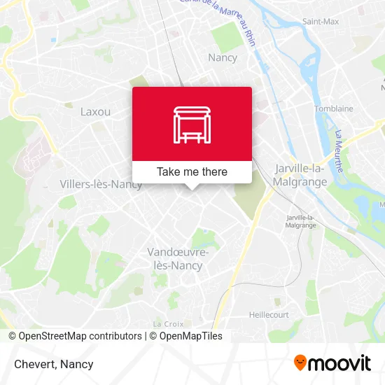 Chevert map