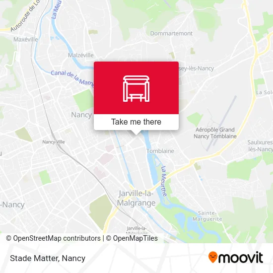 Stade Matter map