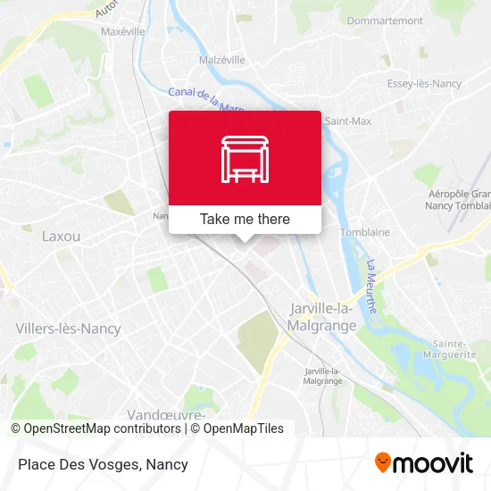 Place Des Vosges map
