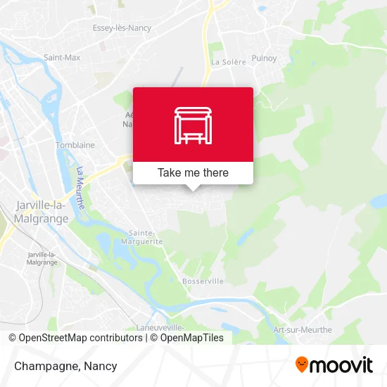 Champagne map