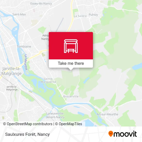 Saulxures Forêt map