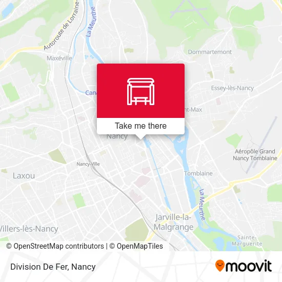 Division De Fer map