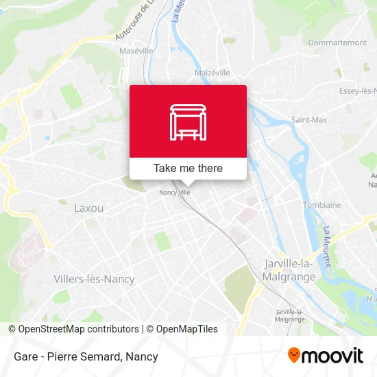 Gare - Pierre Semard map