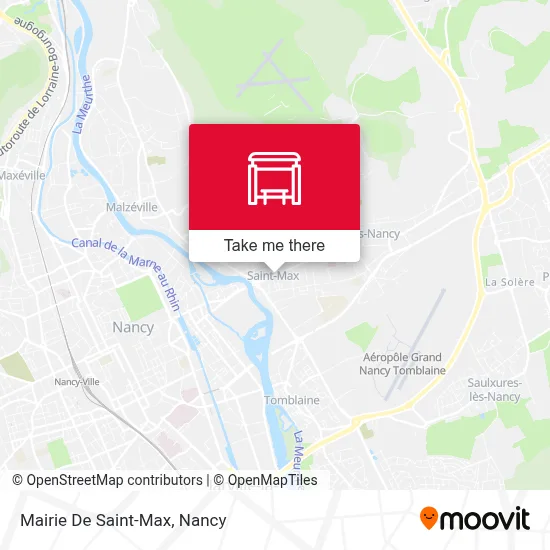 Mairie De Saint-Max map