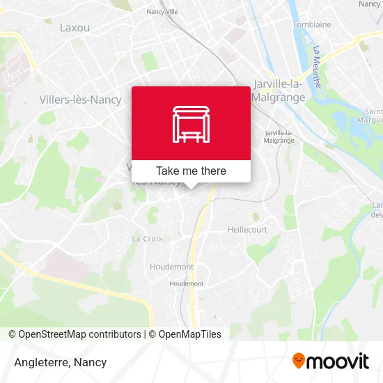 Angleterre map