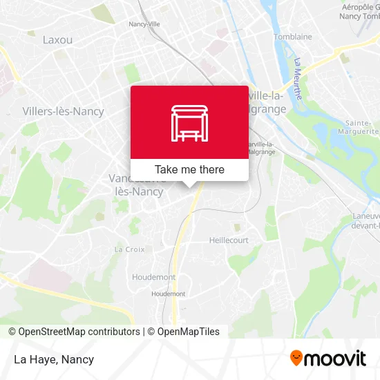 La Haye map