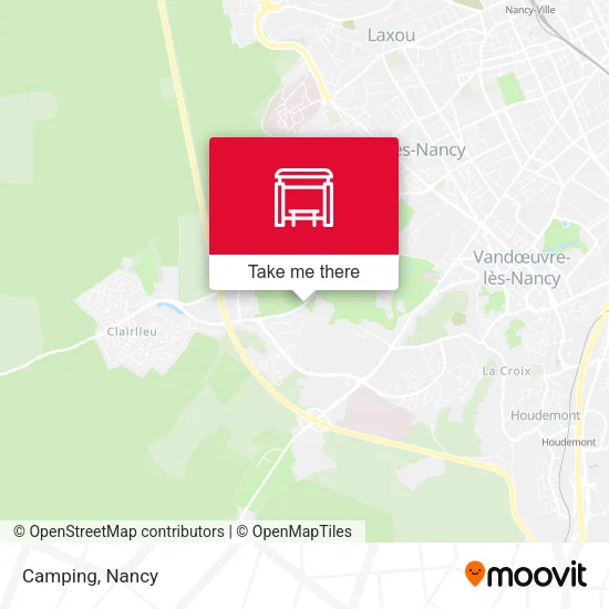 Camping map