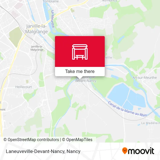 Laneuveville-Devant-Nancy map